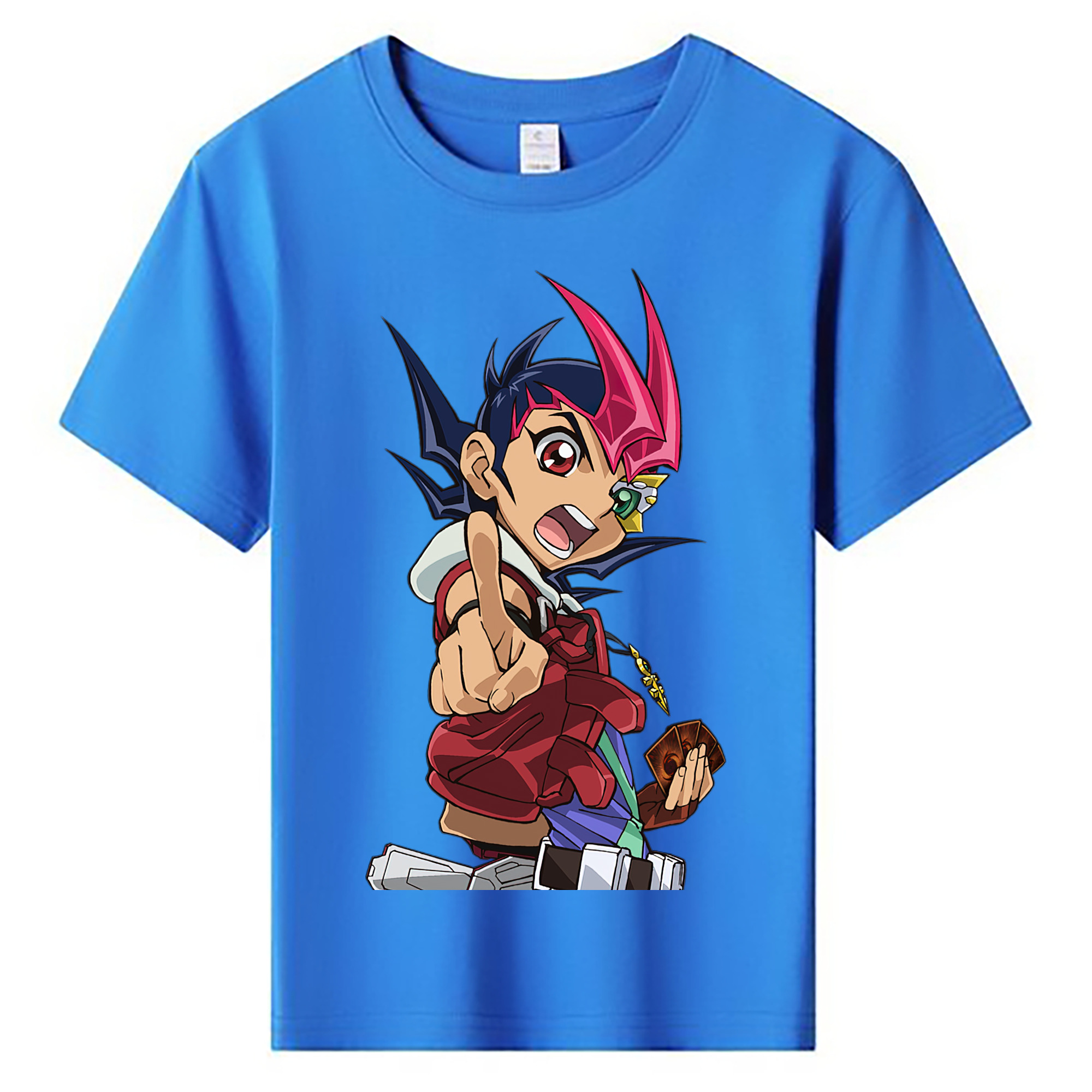 （画像用） 遊☆戯☆王 Yu-Gi-Oh! 綿100％キッズTシャツ（フロントプリント）